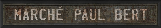 18793 Marche Paul Bert Decorative Sign