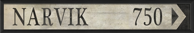 18851 Narvik Decorative Sign