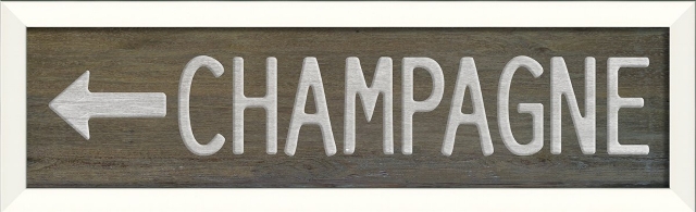 18860 Swedish Champagne Decorative Sign