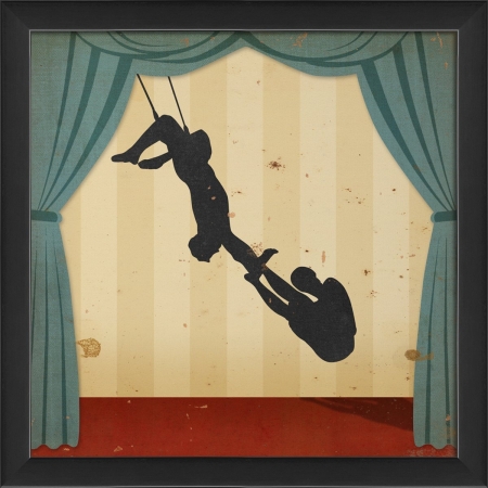 18936 Stage Acrobats Ready to Hang Artwork