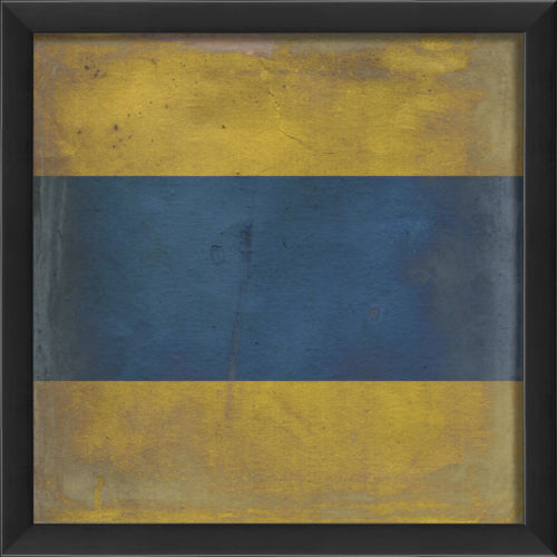 Signal Flag D Framed Graphic Art