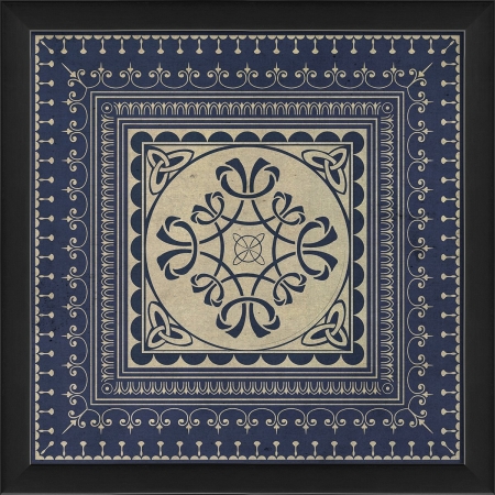 Tile 5 Ready to Hang Artwork- Blue