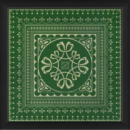 19338 Tile 3 Ready to Hang Artwork- Green