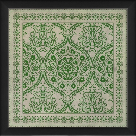 19344 Tile 9 Ready to Hang Artwork- Green