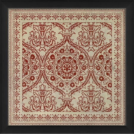 Tile 9 Ready to Hang Artwork- Red