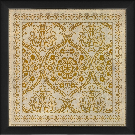 19368 Tile 9 Ready to Hang Artwork- Yellow