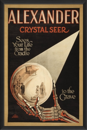Picture of The Artwork Factory 55020 Alexander Crystal Seer Vintage Poster Ready to Hang Artwork