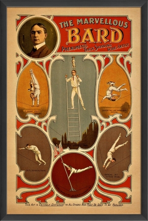55031 The Marvelous Bard Vintage Poster Ready to Hang Artwork