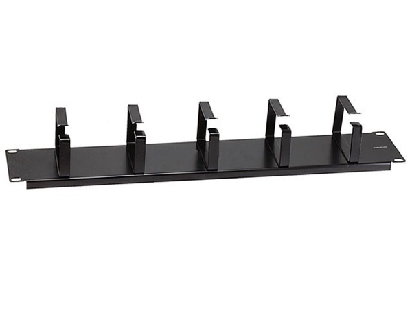 Premium Metal D-Ring Cable Management - Black - 3.5 in. - Set of 5 - Durable Design