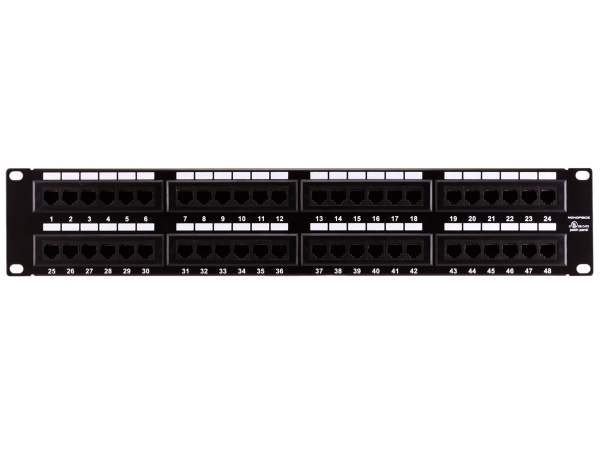 Picture of Monoprice 7305 Cat6 Patch Panel 110 Type 48 Port