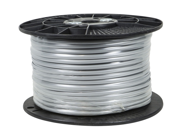 1000 ft. 6 Wire Stranded, Silver