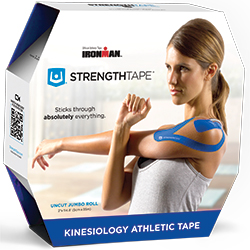 Picture of Current Solutions 6380-35UN Strength Tape- Kinesio- 35 m. - Royal Blue