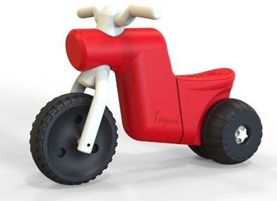 Picture of YBike YTOY1 Toyni Balance Bike&#44; Red