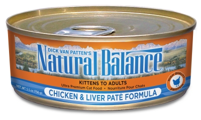 NA57227 Chicken amp Liver Pate Formula Canned Cat Food  55 oz