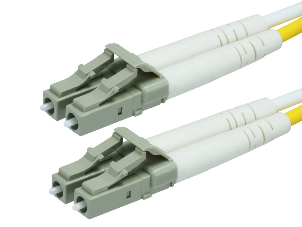 Picture of Monoprice 11869 10Gb Fiber Optic Multi Mode Duplex Cable LC-LC&#44; 12 m. - Aqua