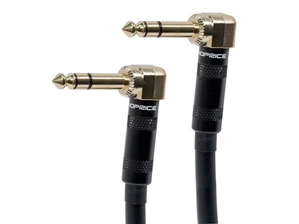 Picture of Monoprice 9440 3 ft. Premier Series 0.25 in. TRS 16AWG Audio Cable- Gold Plated