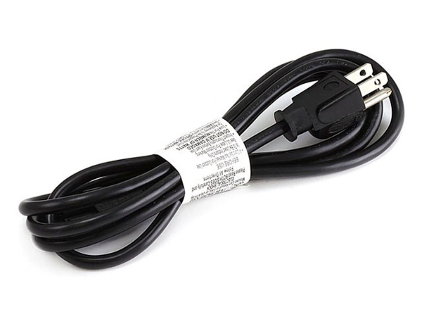 Picture of Monoprice 7688 18AWG Grounded AC Power Cord- NEMA 5-15P to IEC 60320 C5- Black - 6 ft.