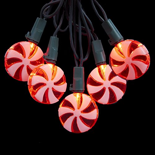 20-Light Red Candy LED Light Set