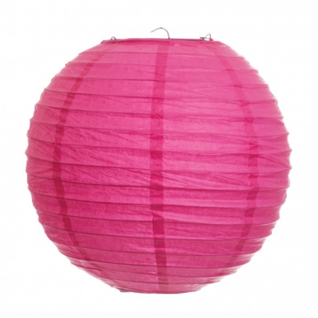 Koyal Wholesale 402187 Paper Lanterns - Fuchsia - 10 in.