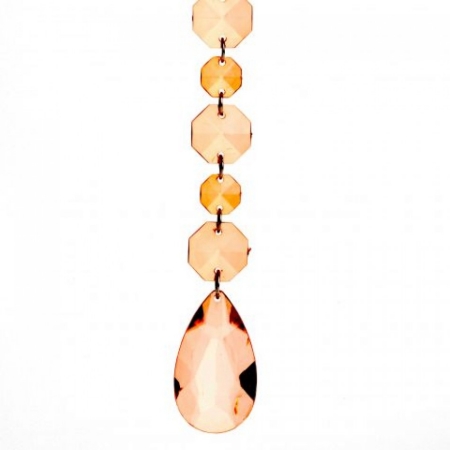 Koyal Wholesale 402054 Princess Garland - Amber
