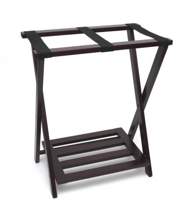 Picture of Lipper International 502E Right Height Luggage Rack with Shoe Rack