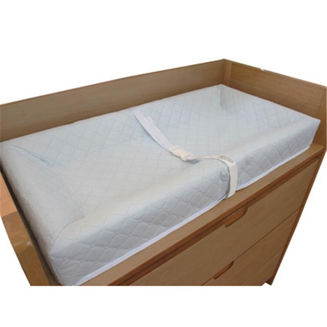 L A Baby P-3888-32QP 32 in. 4 Sided Changing Pad - White