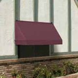IDM Worldwide  Classic Awning Burgundy 6 ft.
