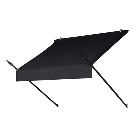 IDM Worldwide Modern Designer Awning Ebony 4 ft.