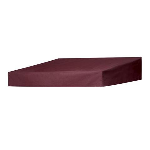 IDM Worldwide Classic Door Canopy in Ebony 6 ft.
