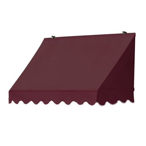 IDM Worldwide 3020809 Sunsational Products Replacement Cover for Traditional Window Awning - Ebony, 4 ft.
