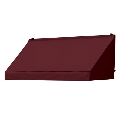 IDM Worldwide Classic Awning Replacement Cover - Burgundy - 6 ft. - Durable Fabric