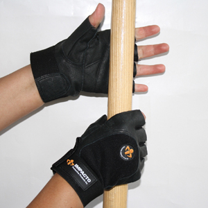 Anti Vibration Half Finger Glove With Foam - Medium