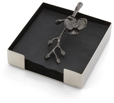 Picture of Michael Aram Black Orchid Cocktail Napkin Holder - 110738