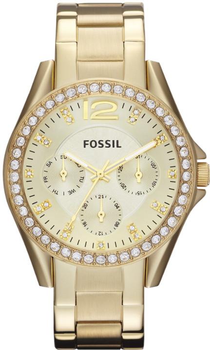 ES3203  Riley Gold-Tone Ladies Watch -  Fossil