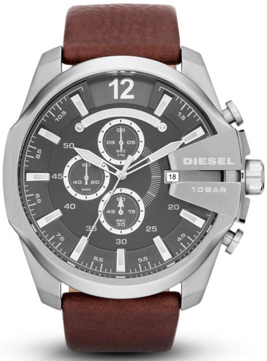 Picture of DZ4290 Diesel Mega Chief Chronograph Leather Mens Watch