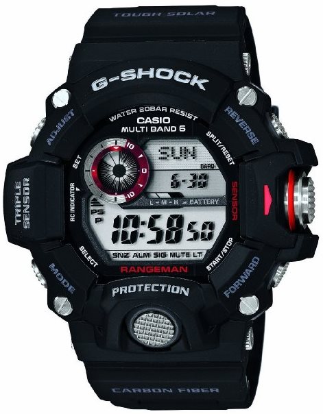 Picture of GW9400-1CR Casio G-Shock Master Of G Rangeman Solar Mens Watch