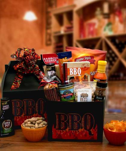 Picture of Gift Basket Drop Shipping 819712 The Barbecue Master Care Package