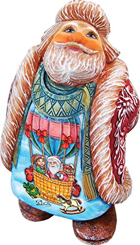 Picture of GDeBrekht 534513 Illustrated Balloon Ride Santa