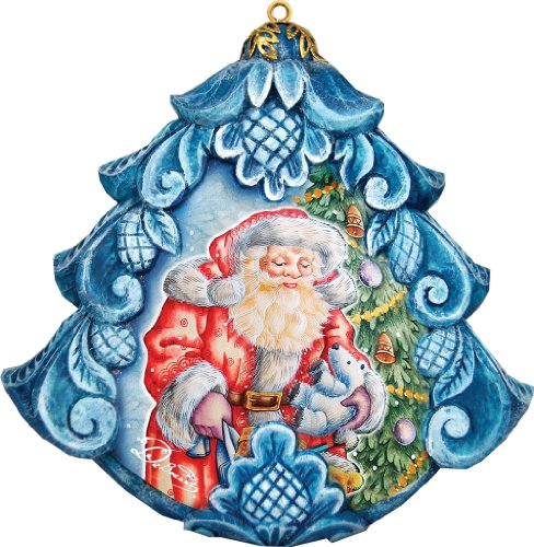 GDeBrekht Gift Giving Pleasure Scenic Ornament- 3.5 in.