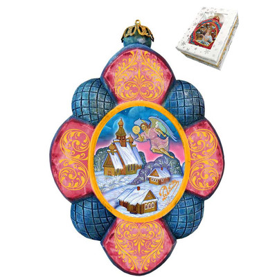 GDeBrekht 610841 Angel Village Ornament- 3.5 in.