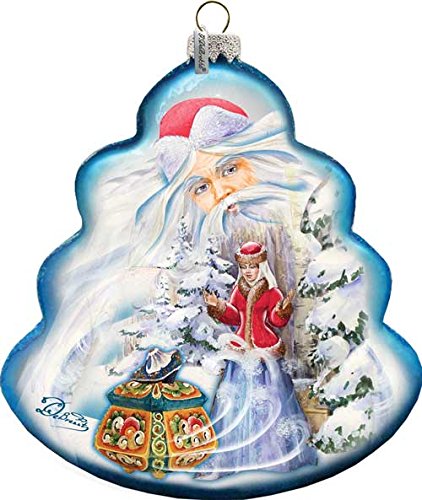 GDeBrekht Treasure Chest Tree Glass Ornament