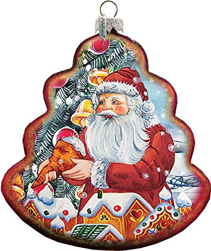 GDeBrekht 762-015 Ginger Bread Tree Glass Ornament