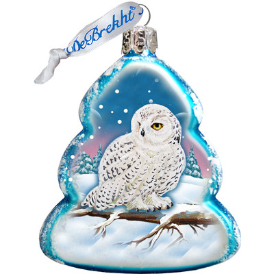 GDeBrekht  Owl Glass Ornament