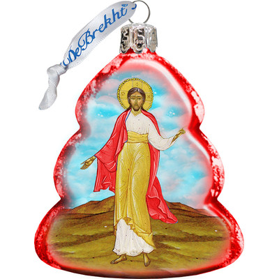 GDeBrekht 772012 Jesus Glass Ornament