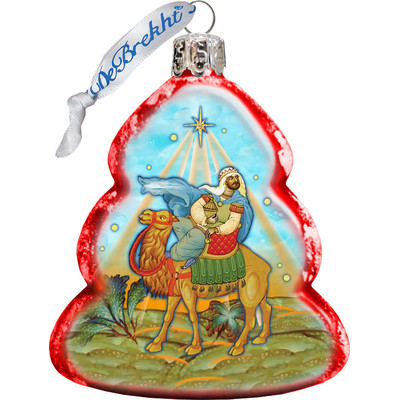 GDeBrekht  Balthazar Three Kings Glass Ornament