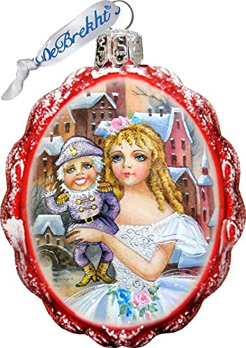 GDeBrekht  Nutcracker Glass Ornament