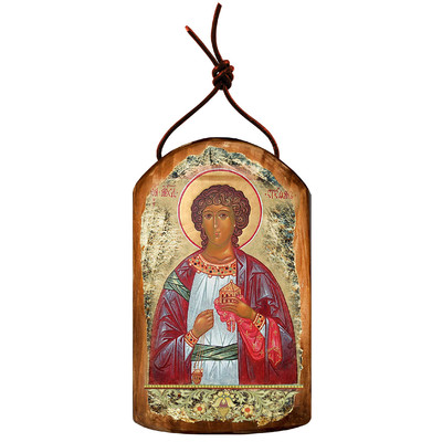 GDeBrekht Inspirational Icon Saint Stephen Wooden Ornament