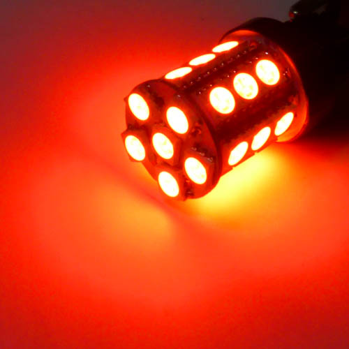 3157-SMD-24R 3157 SMD-24W LED Light Bulbs - Red