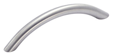 Picture of A19002 SS Amerock Stainless Steel 96 mm. Bow Pull&#44; Stainless Steel