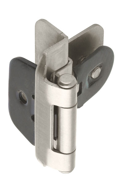 Picture of A08700 G10 Amerock Double Demountable Hinge 0.38 in. inset- Satin Nickel
